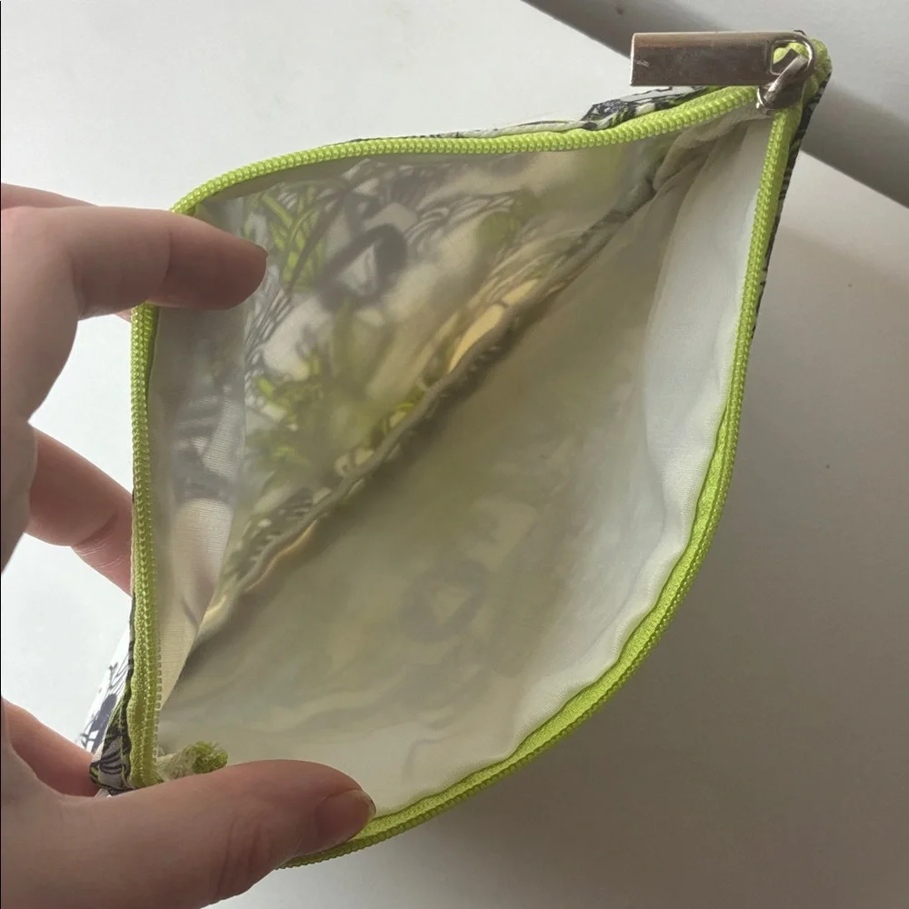 Shea Moisture Jungle Safari Print Zippered Makeup Pouch